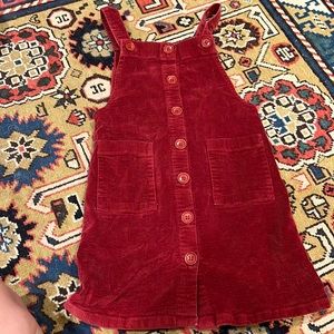 Super cute corduroy overalls for girls